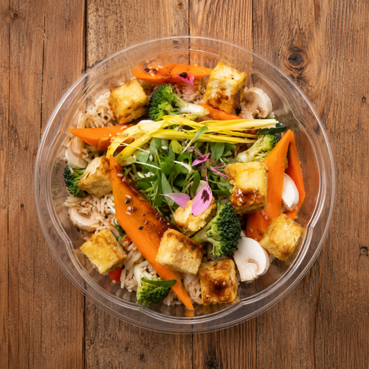 Salade-repas de riz thaï — Les 3 Sens Traiteur